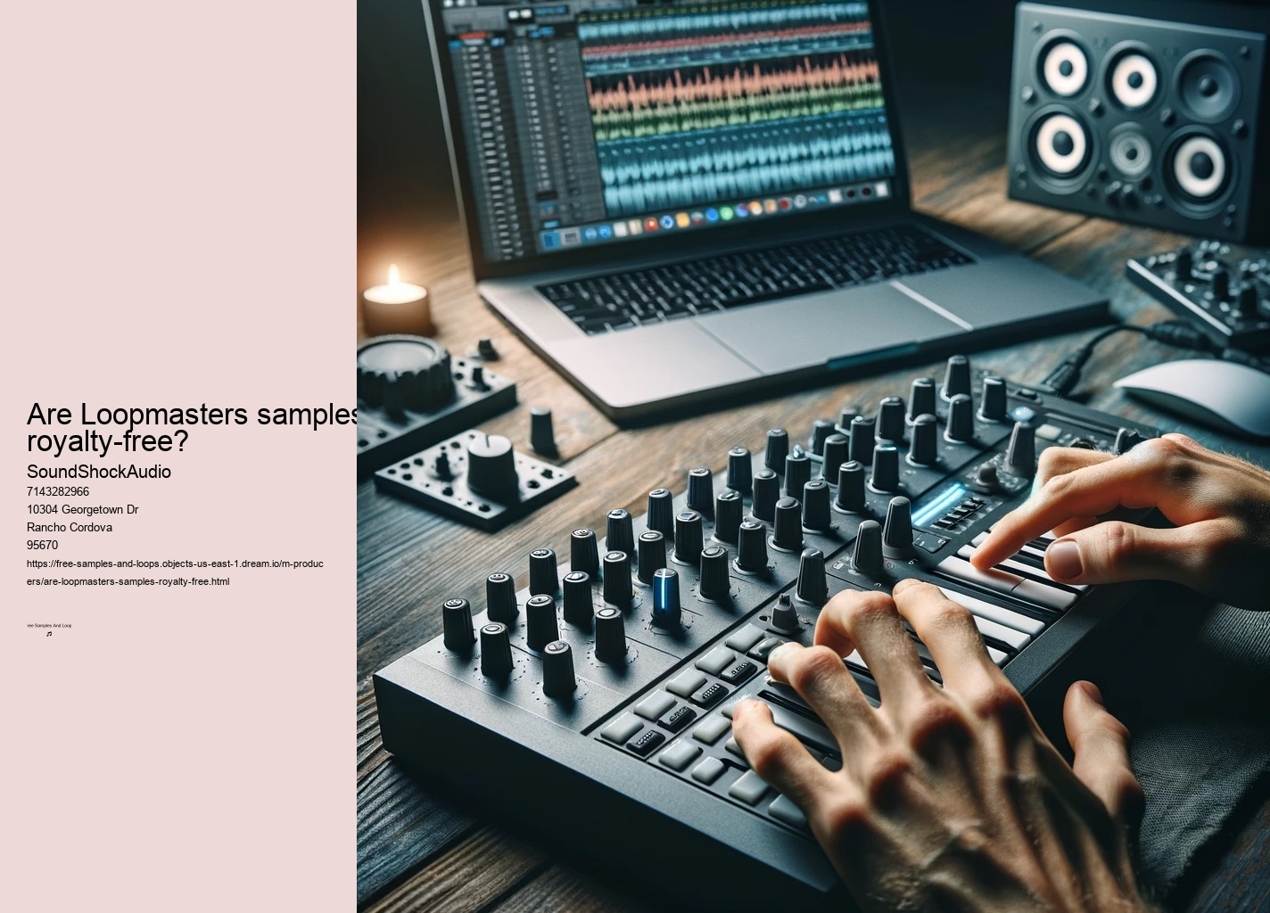 Are Loopmasters samples royalty-free?